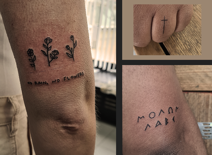 2 tattoos eden evenzo